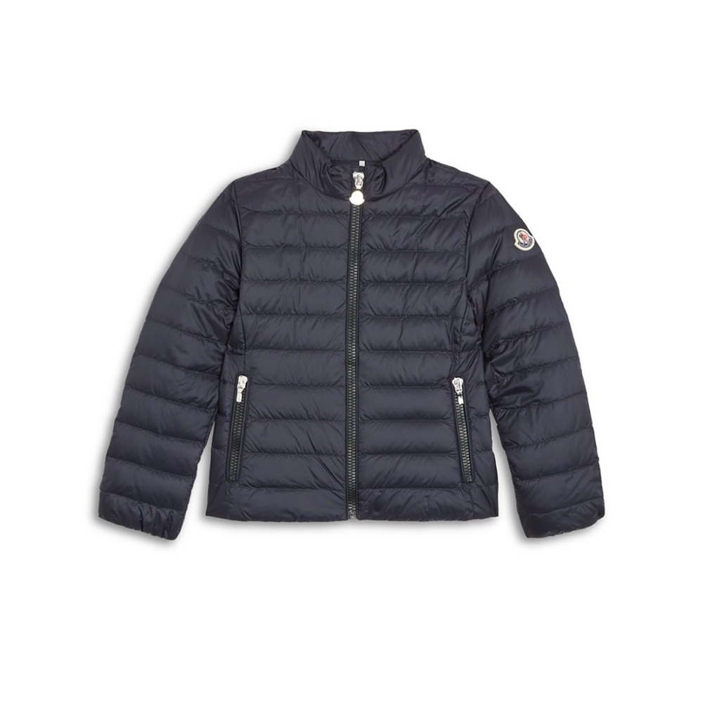 Moncler girls Dark Navy Puffer Jacket